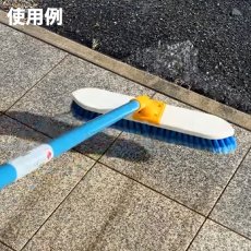 画像6: セイワ 押して掃けるブラシホーキ - 土やホコリをゴッソリ掃ける押し出しホーキ (6)