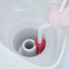 画像2: テラモト BM パイプブラシ トイレ用 - 小便器の排水口清掃に最適なトイレブラシ (2)