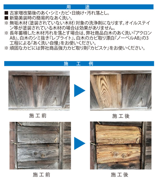 ミヤキ 木材用保護剤 木肌一番 16L - 3