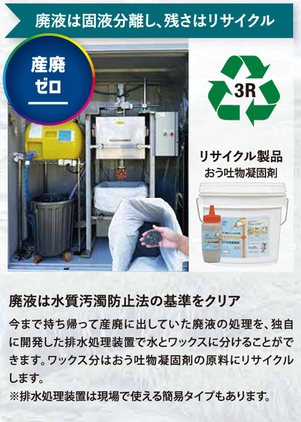 ユシロ イージーピールコート [18L] - アルカリ電解水で除去可能な環境負荷低減樹脂ワックス 05